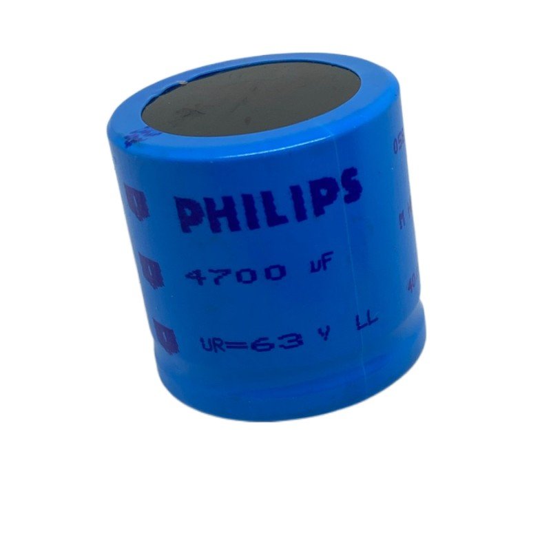 4700UF 63V Radial Electrolytic Capacitor Philips 105C 35x35mm