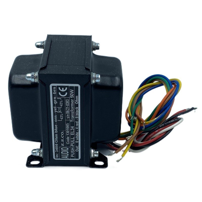 EL-34 EL34 50W Transformer For Electron Tube Amplifier Push-Pull 50W 3.4KOHM
