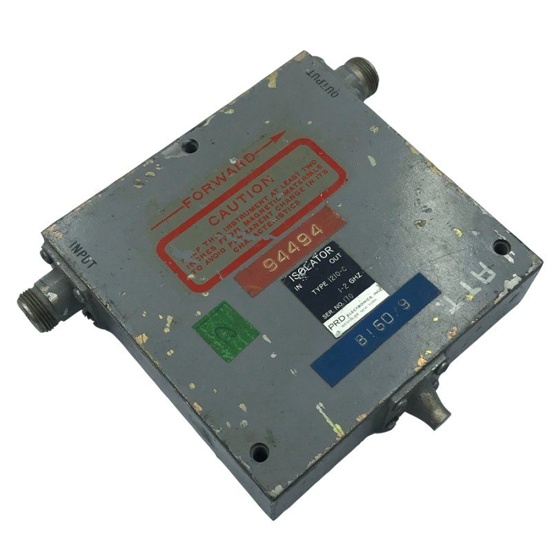 PRD Coaxial Isolator High Power 1-2GHZ 1000-2000Mhz 400W N type (f) 1210-C