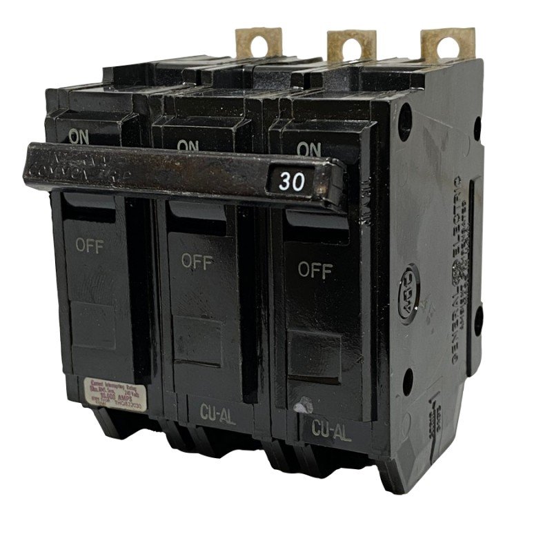 THQL32030 General Electric Circuit Breaker 3 Pole 30A