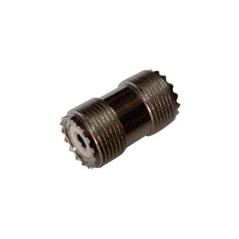 SO239 - SO239 UHF F-F Coaxial Adapter Straight Ultimax V7517