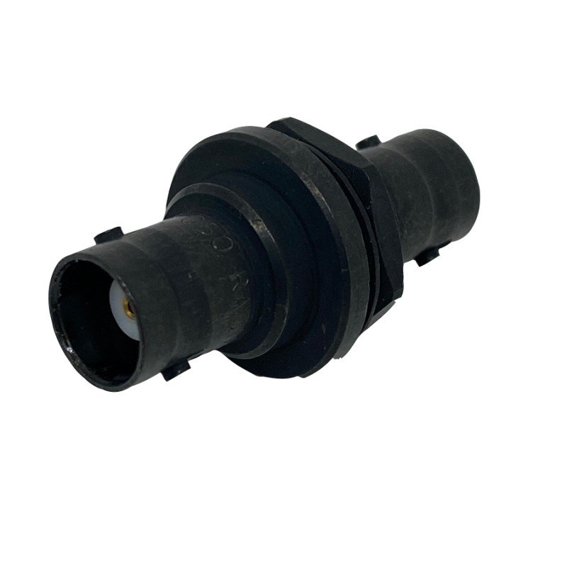 R141753050 Radiall BNC (F) Coaxial Adapter Bulkhead Panel Mount