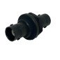 R141753050 Radiall BNC (F) Coaxial Adapter Bulkhead Panel Mount