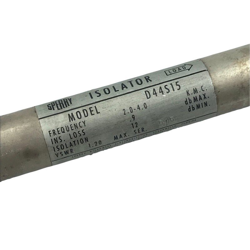 2-4Ghz Isoation 12db D44S15 Isolator SPERRY