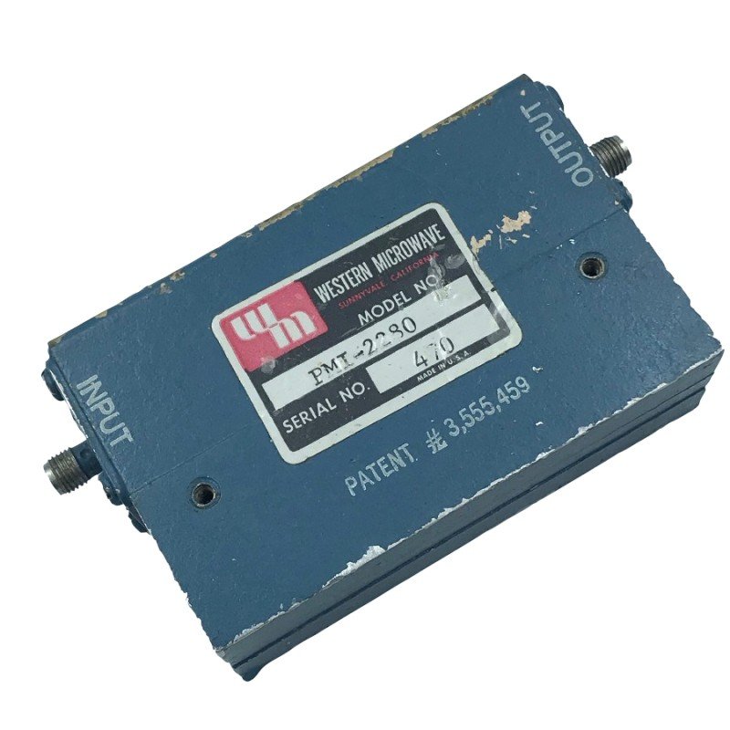 2-5.5Ghz Coaxial Isolator PMI-2280 WESTERN MICROWAVE