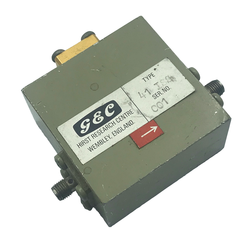 3100-4400GHZ 3.1-4.4GHZ COAXIAL ISOLATOR GEC
