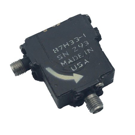 1900-2250MHZ 1.9-2.25GHZ COAXIAL ISOLATOR 90 DEGREE 87H33-1 USA