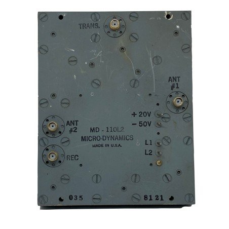 MD-110L2 Micro-Dynamics RF PIN Switch L Band