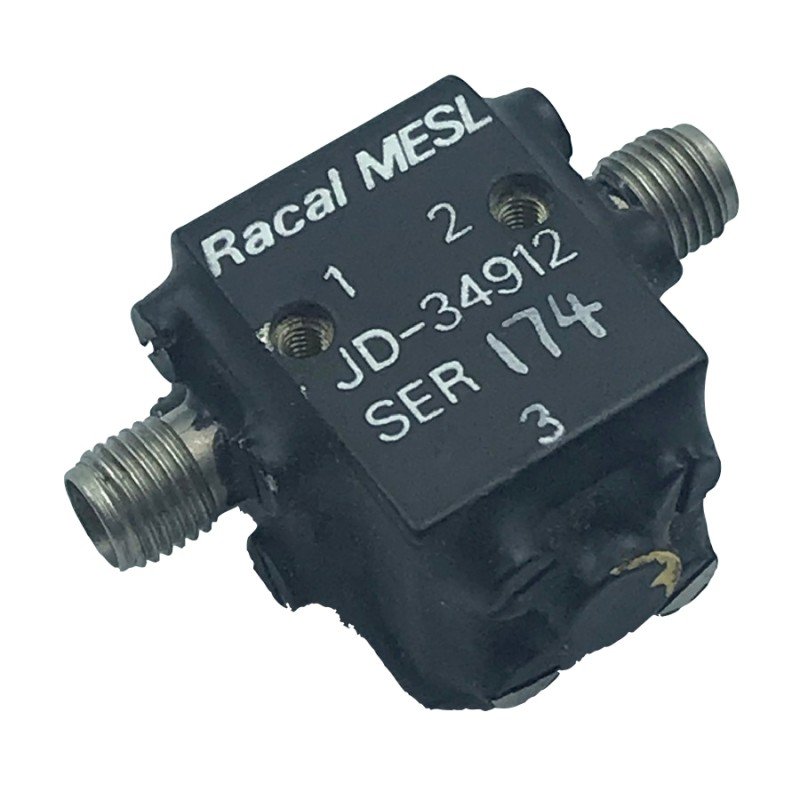 8000-17.300MHZ 8-17.3GHZ COAXIAL ISOLATOR JD-34912 RACAL