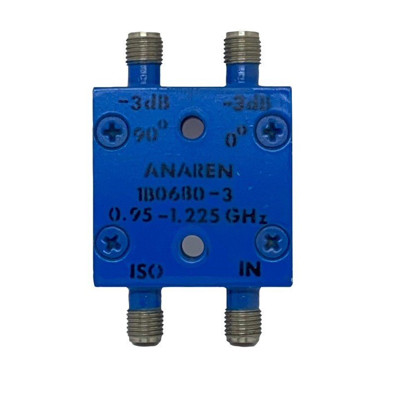 1B0680-3 ANAREN 950-1225MHz 200Watt 90 deg Hybrid Coupler