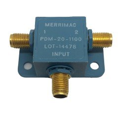 Power Divider Combiner 200-200Mhz 2 Way SMA MERRIMAC PDM-20-1100