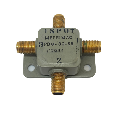 Power Divider Combiner 10-100Mhz 50Ohm 3Way 5W SMA Merrimac PDM-30-55