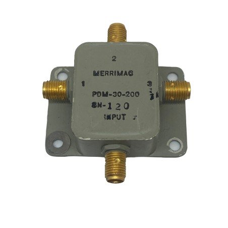 Power Divider Combiner 3-Way 1-200Mhz 50Ohm 3W SMA Merrimac PDM-30-200