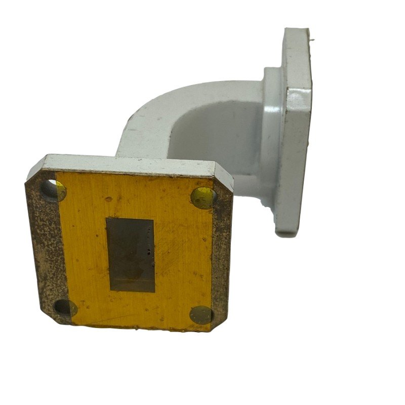 Waveguide E-Bend WR-62 12.4-18Ghz 90Degree Length:4.5cm Height:6cm