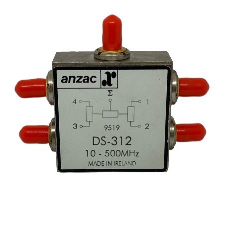 10-500MHZ 4 WAY POWER DIVIDER DS-312 ANZAC