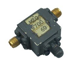 6.5-12.7GHZ 6500-12700MHZ SMA COAXIAL ISOLATOR MELABS