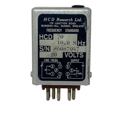 10.0Mhz Frequency Standard Crystal Oscillator HCD70 HCD Research
