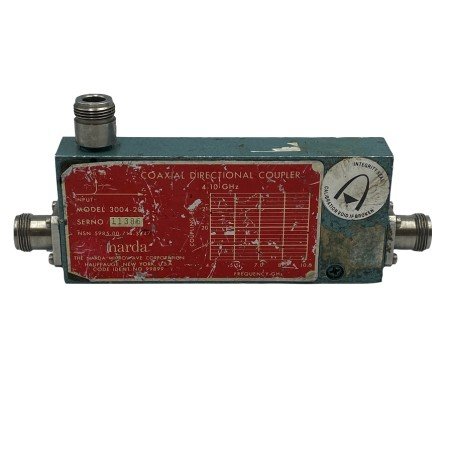 4-10Ghz N(F) 20DB 3004-20 Directional Coupler Narda