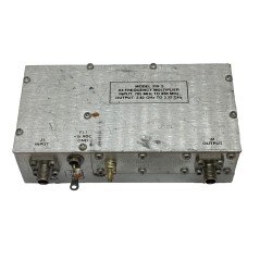 X4 FREQUENCY MULTIPLIER IN:705-830Mhz O:2.82-3.32Ghz -15VDC SMA