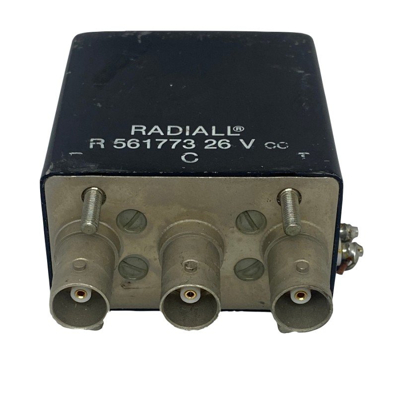 2 WAY 26V BNC COAXIAL SWITCH R561773 RADIALL