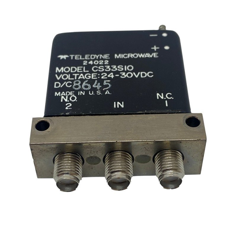 CS33S60-3 Teledyne Coaxial Switch DC-18Ghz 21-30V SMA