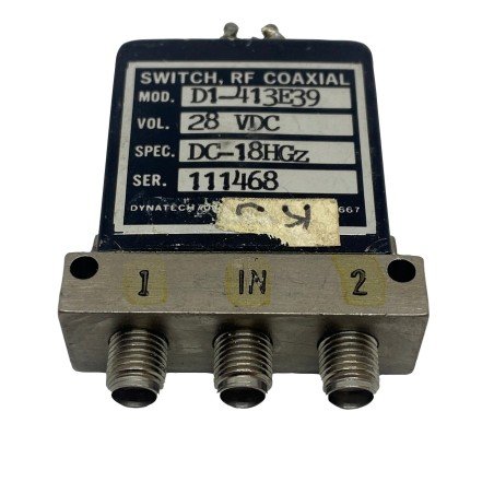 DC-18GHZ 28V SMA COAXIAL SWITCH D1-413E39  DYNATECH