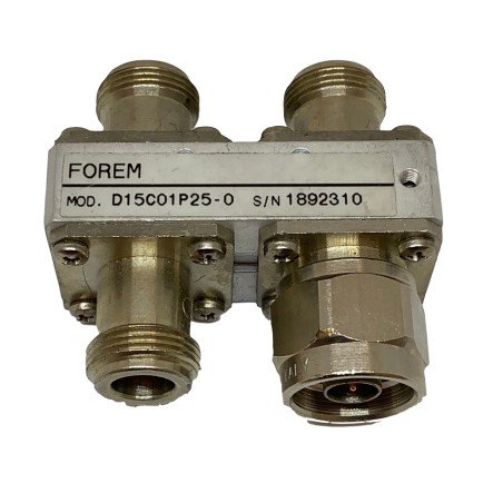 D15C01P25-0 FOREM Hybrid Directional Coupler N type 925-960Mhz