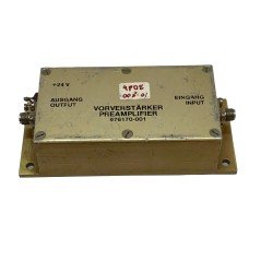 Rf Pre Amplifier 47-300Mhz Gain 30db SMA(f) +24VDC 976170-001