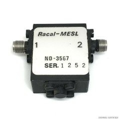 2.1-2.25GHZ 2100-2250MHZ ISOL 20DB SMA COAXIAL ISOLATOR RACAL ND3567