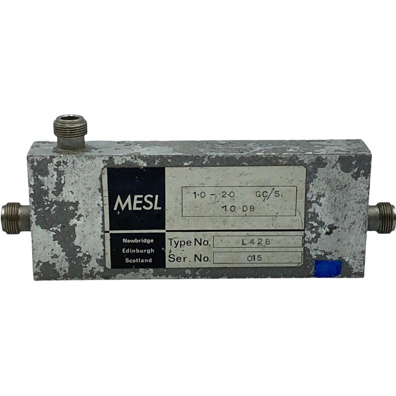 1-2GHZ 10DB 200W N DIRECTIONAL COUPLER RACAL L42B