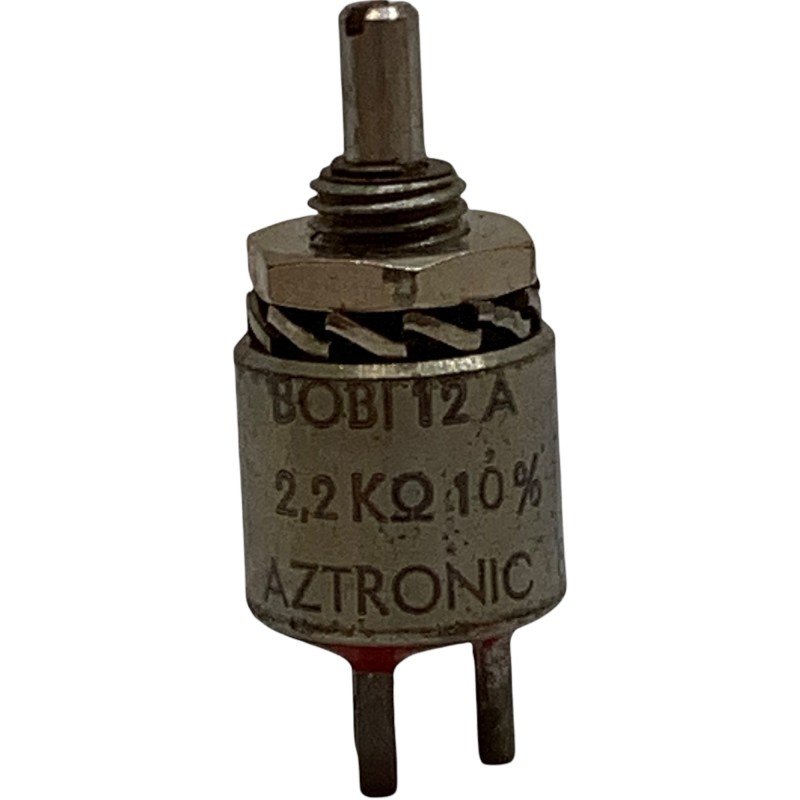 2.2Kohm 10% RESISTOR TRIMMER POTENTIOMETER AZTRONIC BOB12A