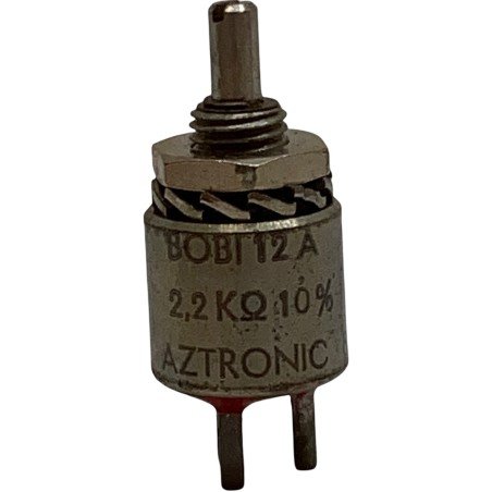 2.2Kohm 10% RESISTOR TRIMMER POTENTIOMETER AZTRONIC BOB12A