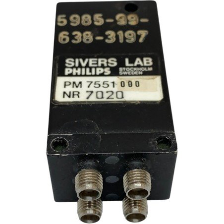 SMA DC-18Ghz 28VDC LATCHING COAXIAL TRANSFER SWITCH PM7551
