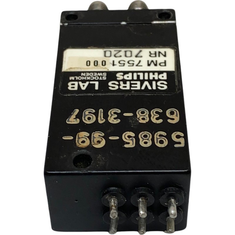 SMA DC-18Ghz 28VDC LATCHING COAXIAL TRANSFER SWITCH PM7551