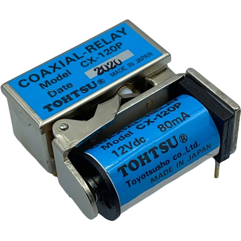 CX-120P CX120P TOHTSU SPDT Coaxial Relay Switch RF 12V