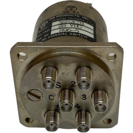 Coaxial Switch SP5T SMA 28VDC 5SS2C31 DB Products Inc