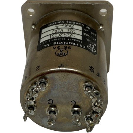 Coaxial Switch SP5T SMA 28VDC 5SS2C31 DB Products Inc