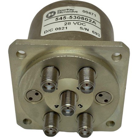 Coaxial Switch SMA SP4T 28VDC 545-530802A DOWKEY