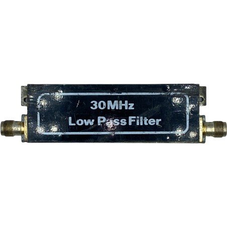 30MHZ TNC LOW PASS FILTER RF MIL SPEC