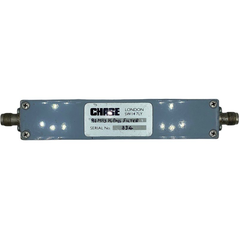90MHZ TNC HIGH PASS FILTER RF CHASE