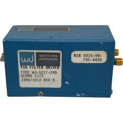 WJ-5217-24D YIG Filter Driver Watkins Johnson 5915-99-795-4426