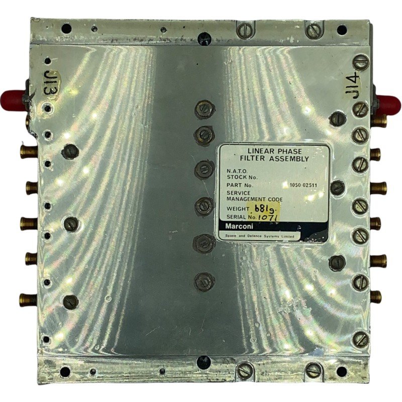 675-740Mhz SMA BandPass Filter Marconi 1050-02511