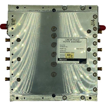 675-740Mhz SMA BandPass Filter Marconi 1050-02511