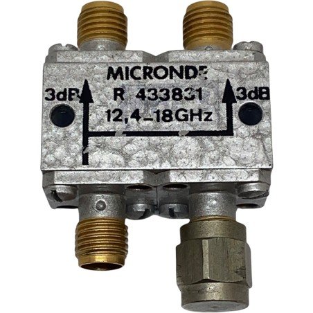 12.4-18Ghz 3DB SMA Coaxial Directional Coupler Micronde R433831000