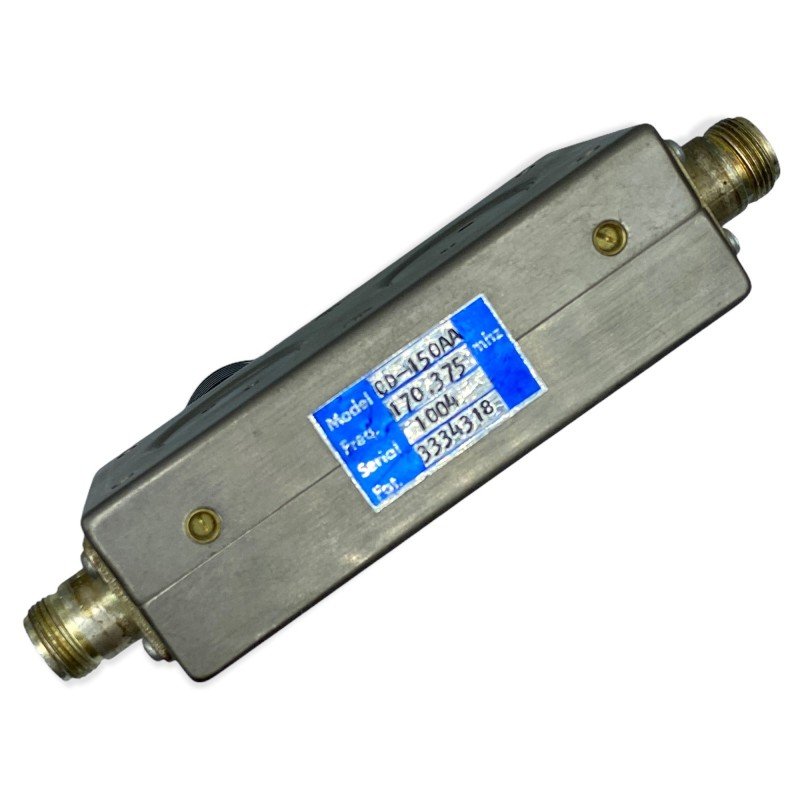 170.375Mhz N TYPE Dual Junction Isolator CD150AA