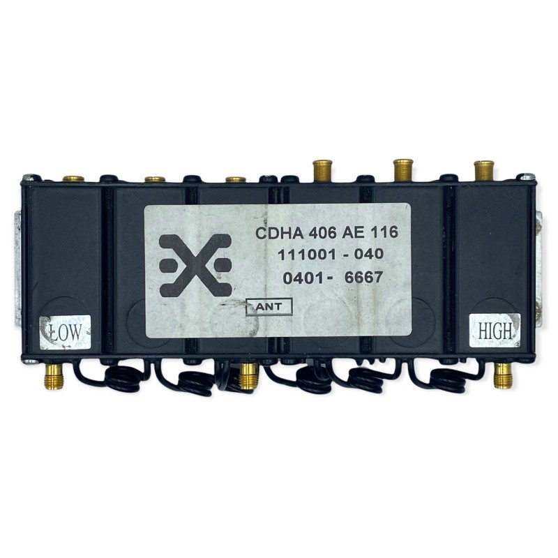 DUPLEXER RF LO: 456,400Mhz HI: 469,222Mhz CDHA406AE116