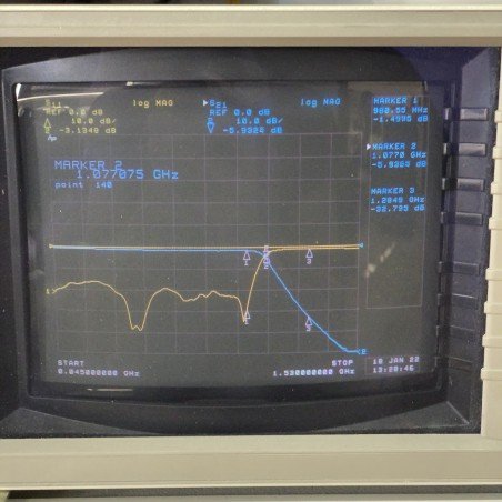 Low Pass Filter SMA 960Mhz (400-960Mhz) 50ohm Micronde