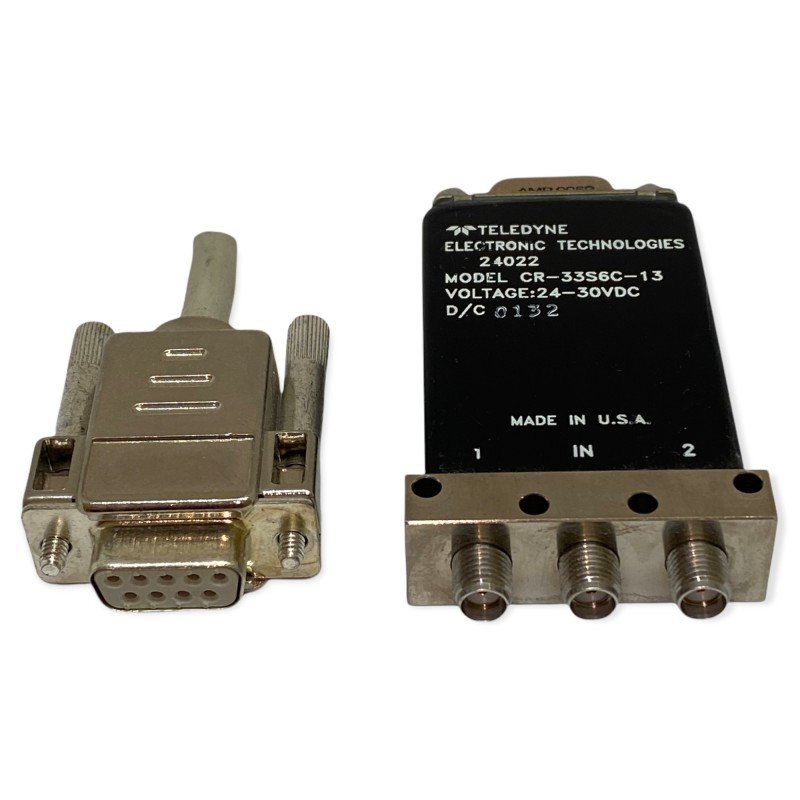 CR-33S6C-13 Teledyne Coaxial Switch SMA 24-30VDC