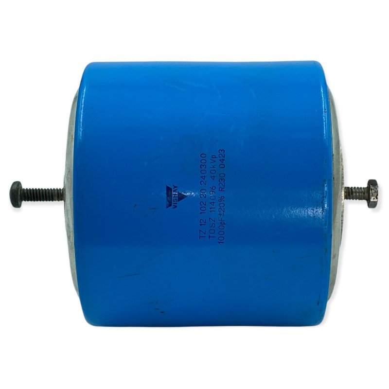 1000pf 40kVp 20% 1-30Mhz Rf Barrel Ceramic Capacitor VISHAY TOSZ114096