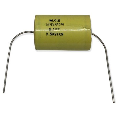 0.1uF 2500V 20% Axial Capacitor MOE MHV 32X21mm
